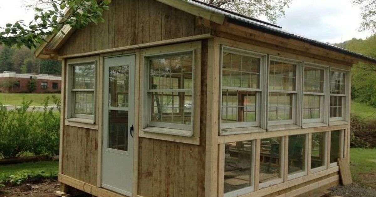 How To Build A Diy Greenhouse On A Budget Hometalk