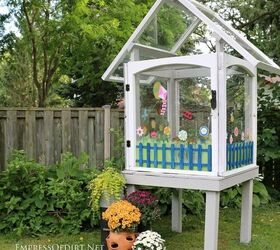 how to build a diy greenhouse, Mini Greenhouse Ideas Empress of Dirt Melissa