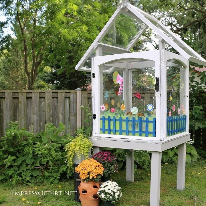 How To Build A Diy Greenhouse On A Budget Hometalk