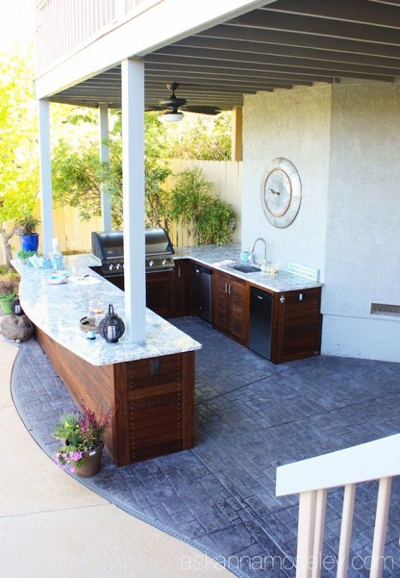 22 ways to create the outdoor kitchen of your dreams, Building an Outdoor Kitchen Anna M
