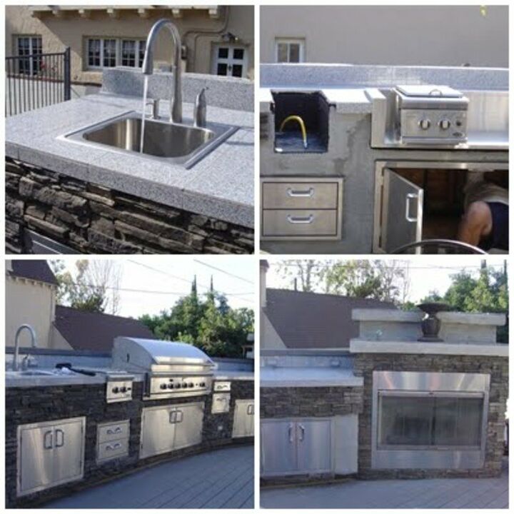 22 ways to create the outdoor kitchen of your dreams, Outdoor Kitchen on Deck Organizing Made Fun Becky Barnfather