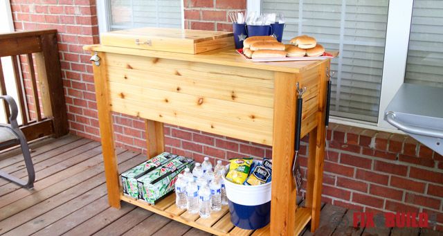 22 ways to create the outdoor kitchen of your dreams, Outdoor Kitchen Cart FixThisBuildThat