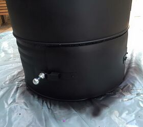 behold the jd smoker a huge bbq smoker out of 2 barrels