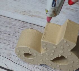 how to seriously upgrade your decorusing hot glue