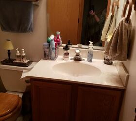 q i need ideas for my bathroom mirror