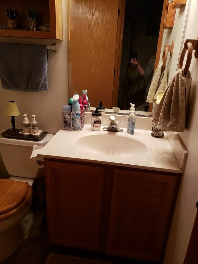 q i need ideas for my bathroom mirror