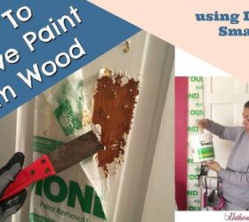 Cómo quitar la pintura de la madera