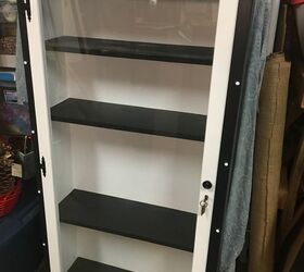 from gun cabinet to material cabinet