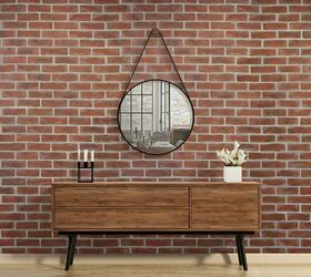 Easily Design a Faux Brick Wall Under $35