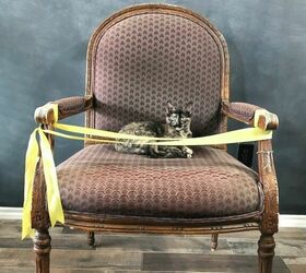 how to give your vintage armchair a makeover