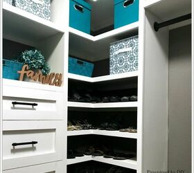 DIY Closet Organizer |Built-In Storage