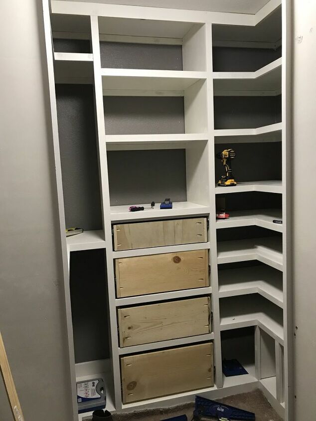 diy closet organizer built in storage