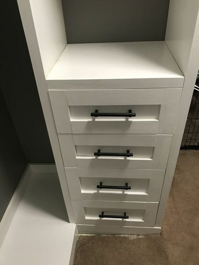 diy closet organizer built in storage