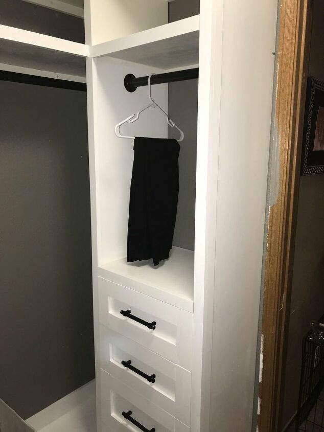 diy closet organizer built in storage