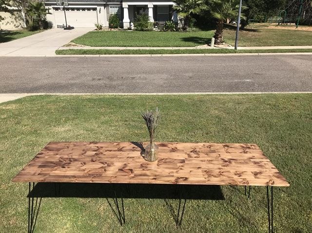 how to make a hairpin leg desk in a few easy steps, DIY hairpin leg desk