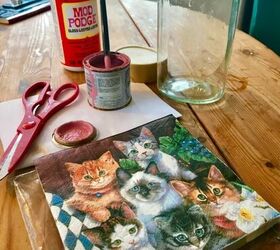 cute cat coffee jar vase, Preparation