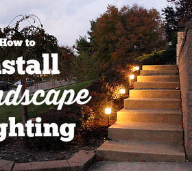 25 great ideas to improve your curb appeal in a weekend, Stylish Landscape Lighting Makes for More Approachable Homes