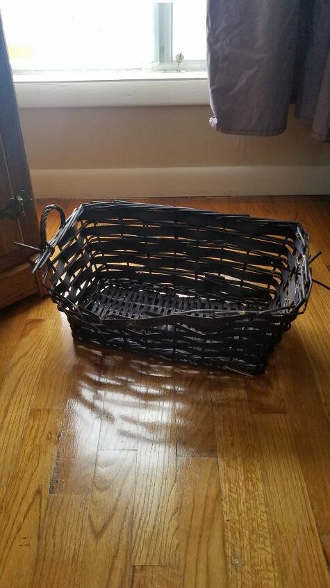 how do i fix this wicker basket