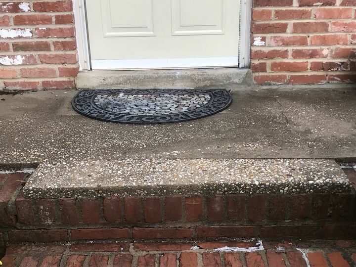 q how can i repair a front landing that has a crack