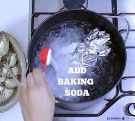 how to clean silver and bring back the shine, Cleaning silver with baking soda Shawna Bailey