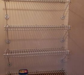 q what is the best way to paint wire shelving for bed room closet