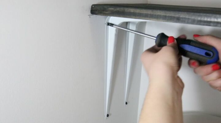 a brilliant solution for small bathrooms with no counter space