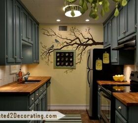 8 popular ways to make over your kitchen for 2020, Small Kitchen Makeover on a Budget Kristi Addicted 2 Decorating
