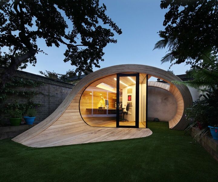 18 diy shed building plans to inspire you to make your own backyard re, Ever Heard of a Shoffice