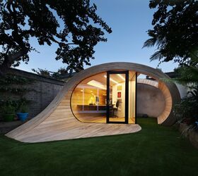 18 planes de construccin de cobertizos diy para inspirarte a hacer tu propio patio, Ha o do hablar de la oficina en casa