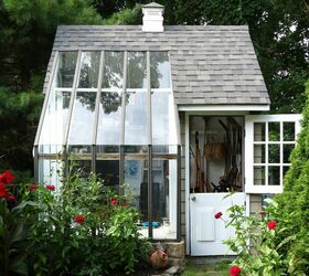 18 diy shed building plans to inspire you to make your own backyard re, DIY Potting Shed With Plenty of Storage Space