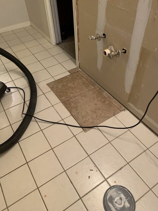 master bathroom upgrade