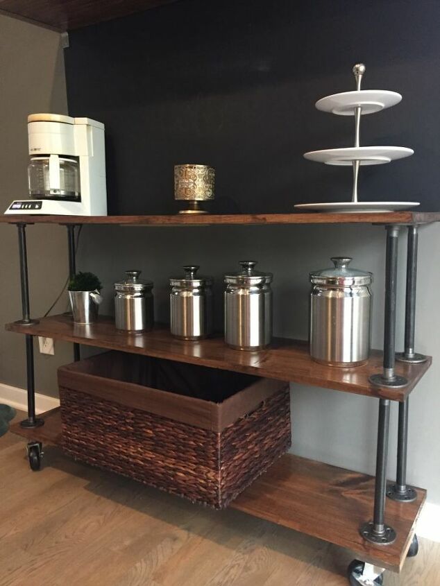 how to build industrial shelves
