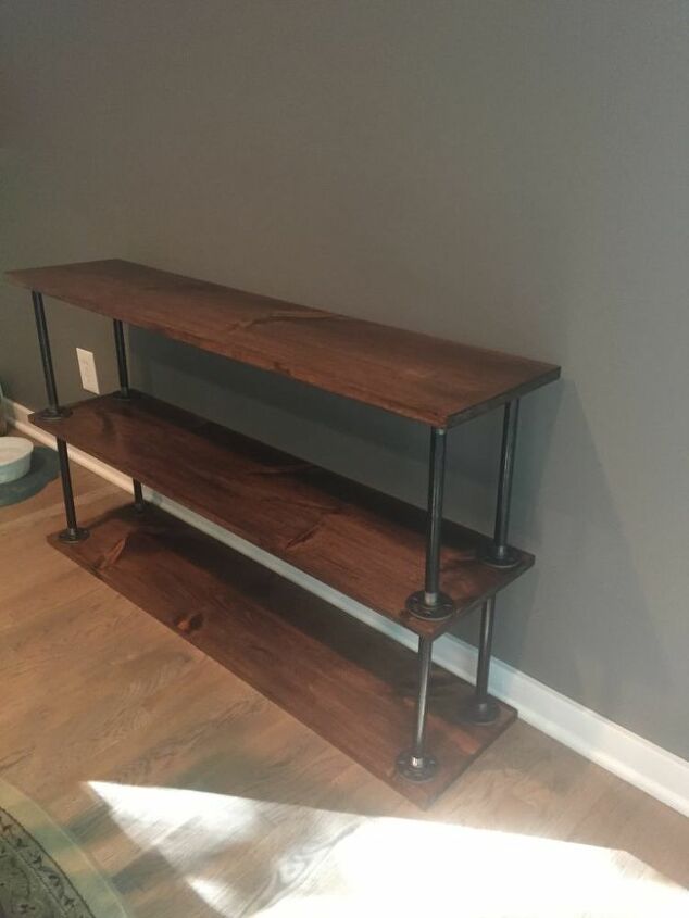 how to build industrial shelves