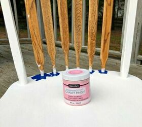 update a thrifted chair with chalk paint