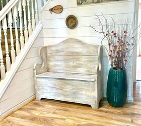 how to easily and inexpensively create beautiful shiplap walls, Shiplap Wall Pat Rios