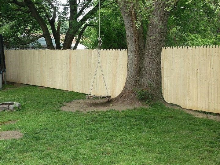 the absolute easiest wooden fence installation tips, How to Build a Privacy Fence Kelley Aho Phillips