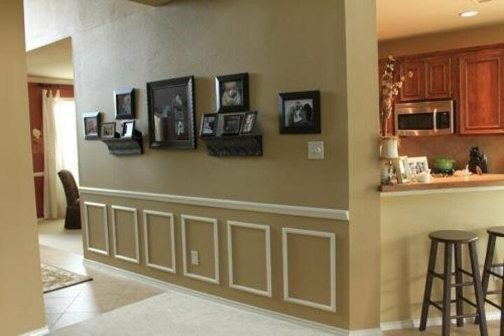 truly awesome diy ways to install wainscoting in your home, Wainscoting DIY Decorchick