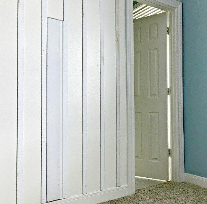 truly awesome diy ways to install wainscoting in your home, Board and Batten Wainscoting Stephanie Abbott