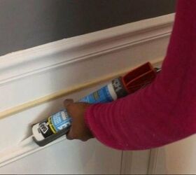 truly awesome diy ways to install wainscoting in your home, Finishing a Wainscoting Project Tool Box Divas