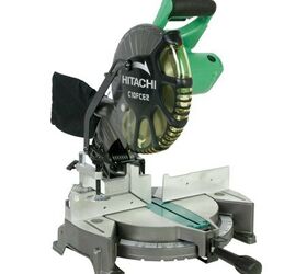 hitachi miter saw review a precise and powerful yet affordable saw, Hitachi Miter Saw Hitachi 15 Amp Corded 10 Single Bevel Compound Miter Saw