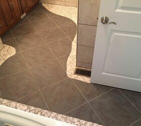 The top bathroom floor makeovers people are trying now