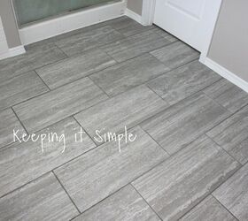 14 Stylish Bathroom Floor Tile Ideas for Small Bathrooms | Hometalk