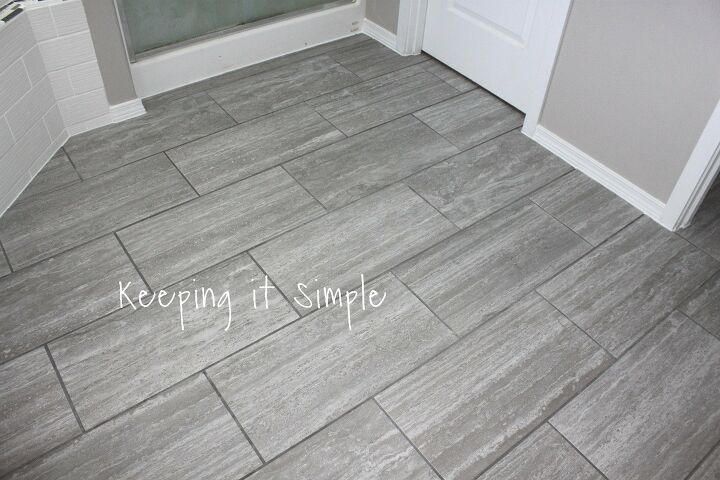 14 Stylish Bathroom Floor Tile Ideas For Small Bathrooms Hometalk