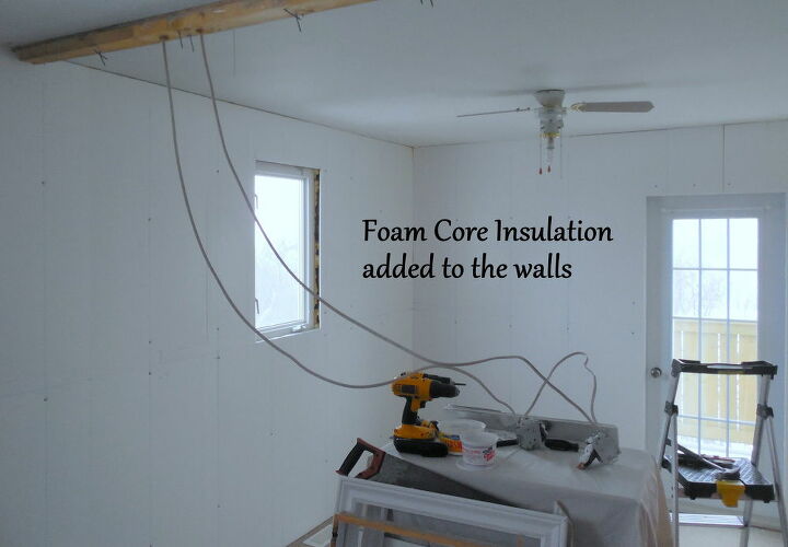 Exterior Walls Insulated