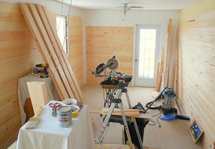 Boards were Installed after Staining