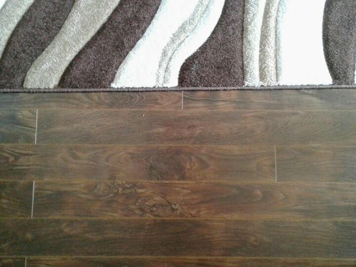 Wavy Rug  and New Flooring