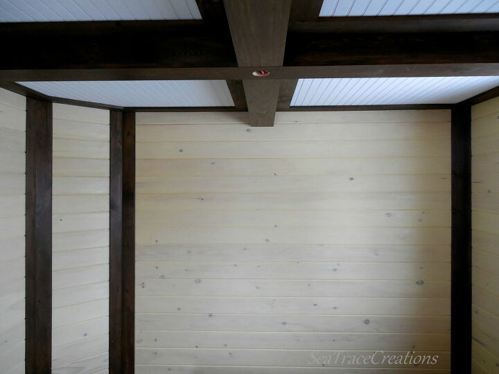 Melon Walls and Coffee Trims by Min Wax