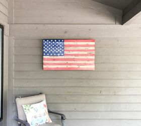 diy wooden american flag