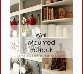 wall mounted potrack