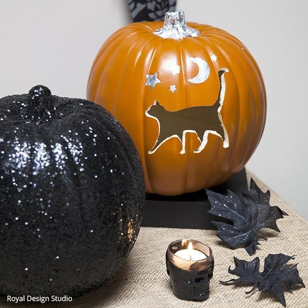 16 creative pumpkin carving ideas, Faux Pumpkin Carving Royal Design Studio